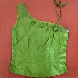 Vintage One Shoulder Top